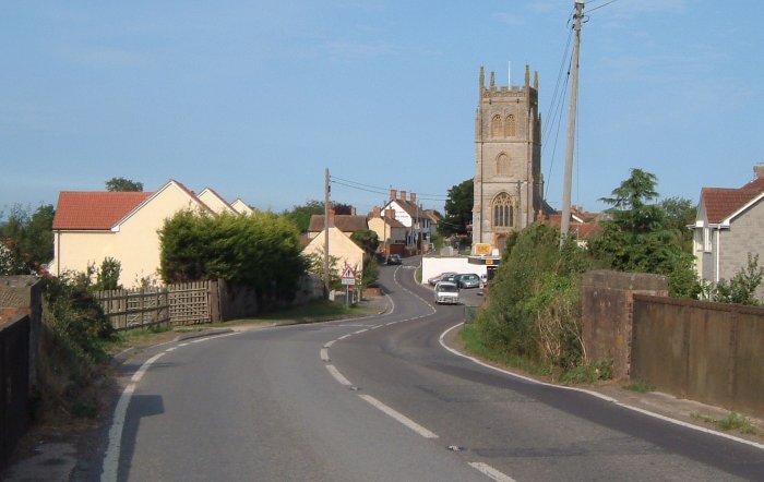 Click for pre 1905 view of village