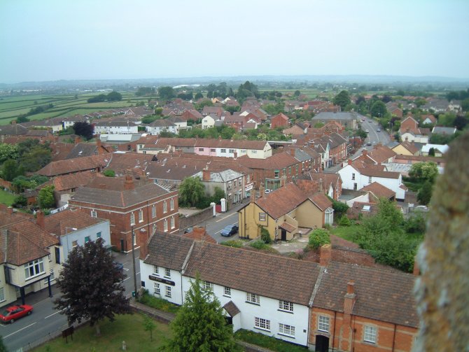 View from church tower 2003